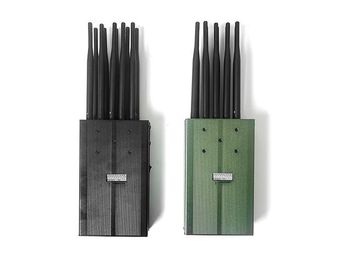 Portable handheld 5G mobile phone signal jammer 10 frequency bands two colors optional N10
