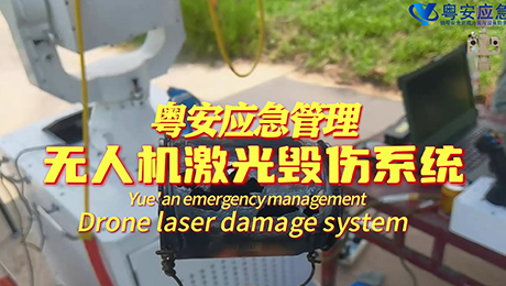 Drone laser damage system